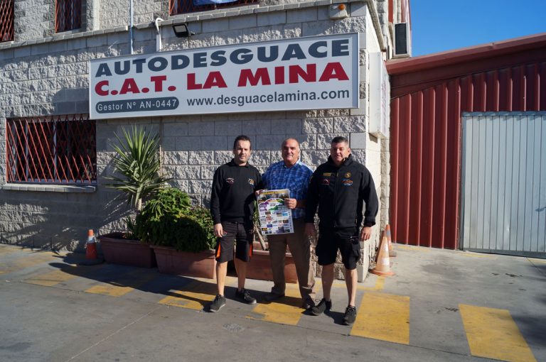 La organización de la V Ruta Solidaria 4×4 Málaga visita las instalaciones de Autodesguace CAT La Mina y Grúas Texeira