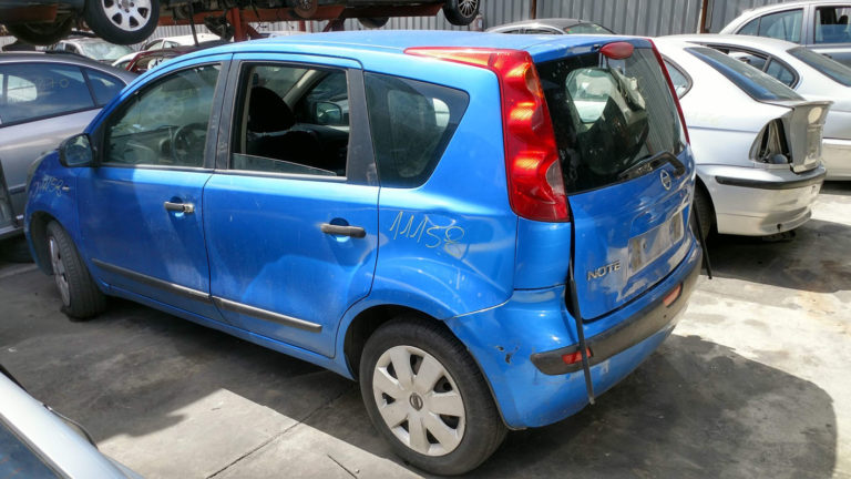 Piezas de desguace del Nissan Note