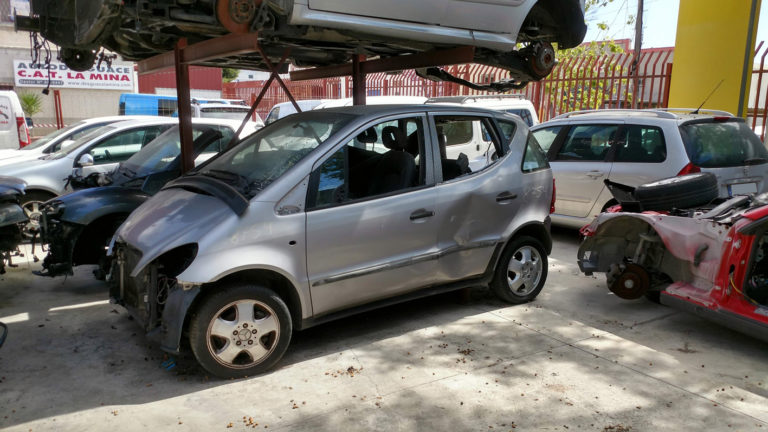 Piezas de desguace del Mercedes Clase A