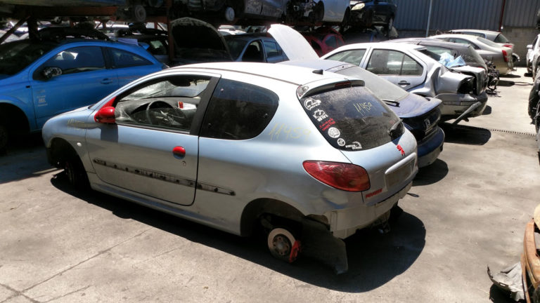 Peugeot 206 en Autodesguace CAT La Mina.