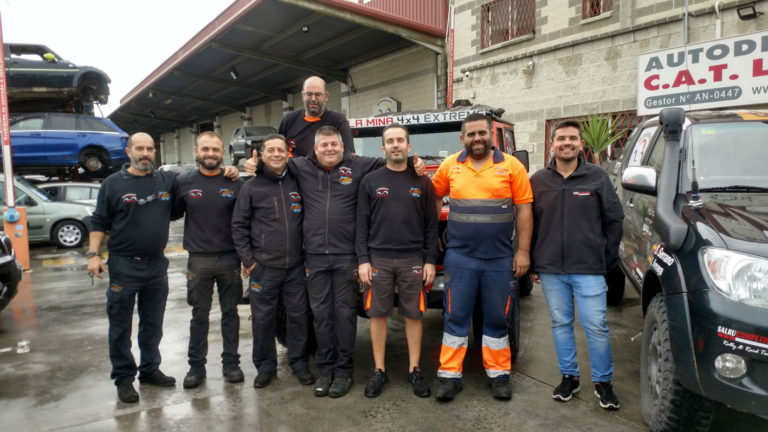 En Autodesguace CAT La Mina y Grúas Texeira nos preparamos para el VI Rally de Cuenca Todo Terreno