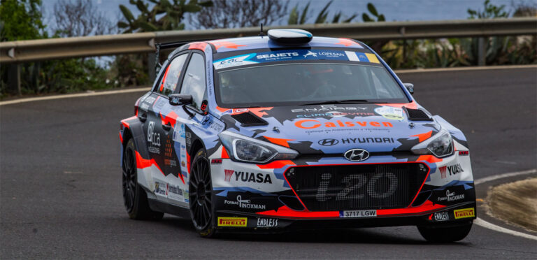Iván Ares, con Hyundai i20, se impone en la última prueba del Campeonato de España de Rallyes