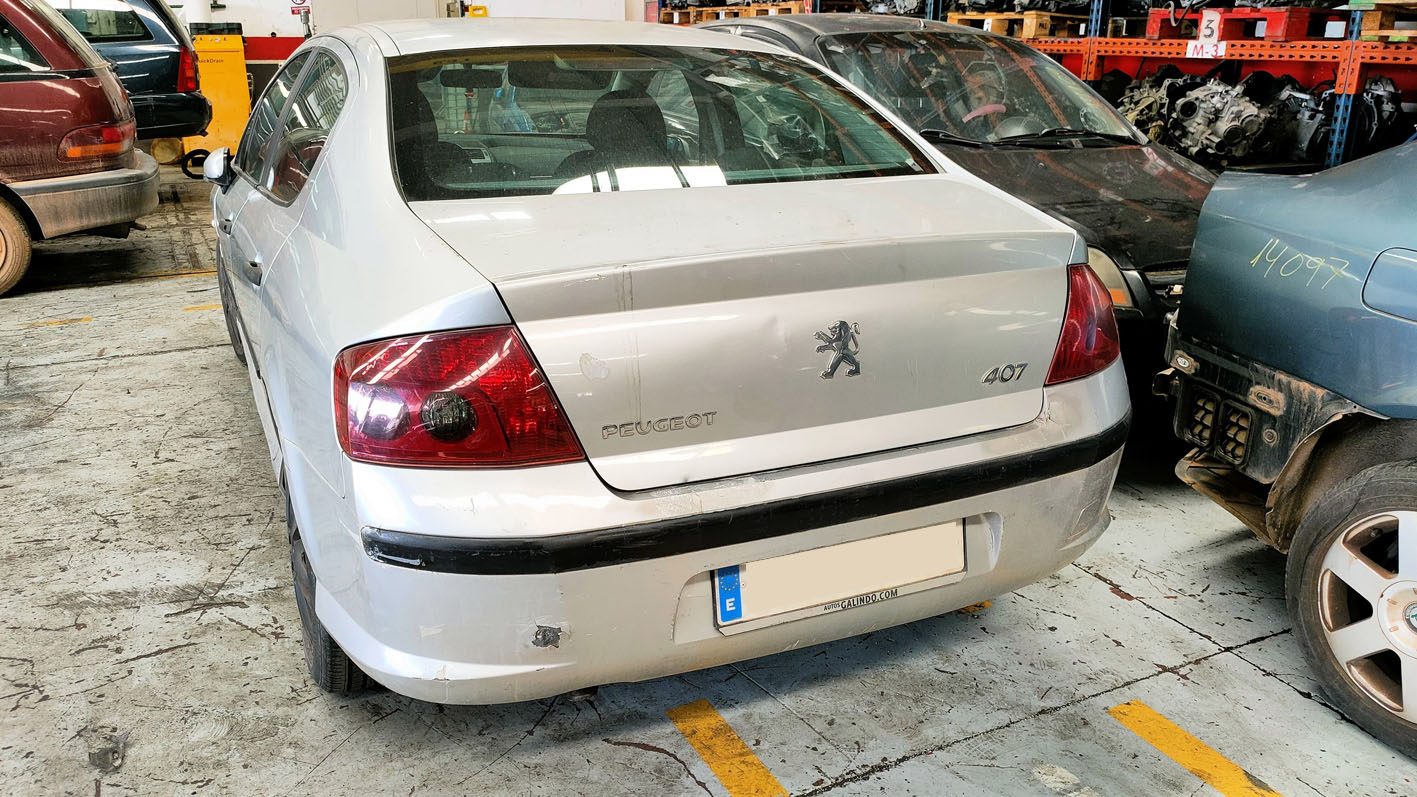 Peugeot 407 en Autodesguace CAT La Mina.