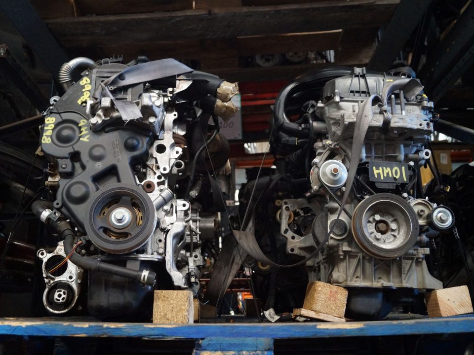 Motores revisados y preparados para la venta en Autodesguace CAT La Mina.