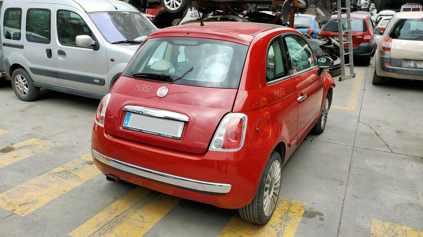 Fiat 500 en Autodesguace CAT La Mina.