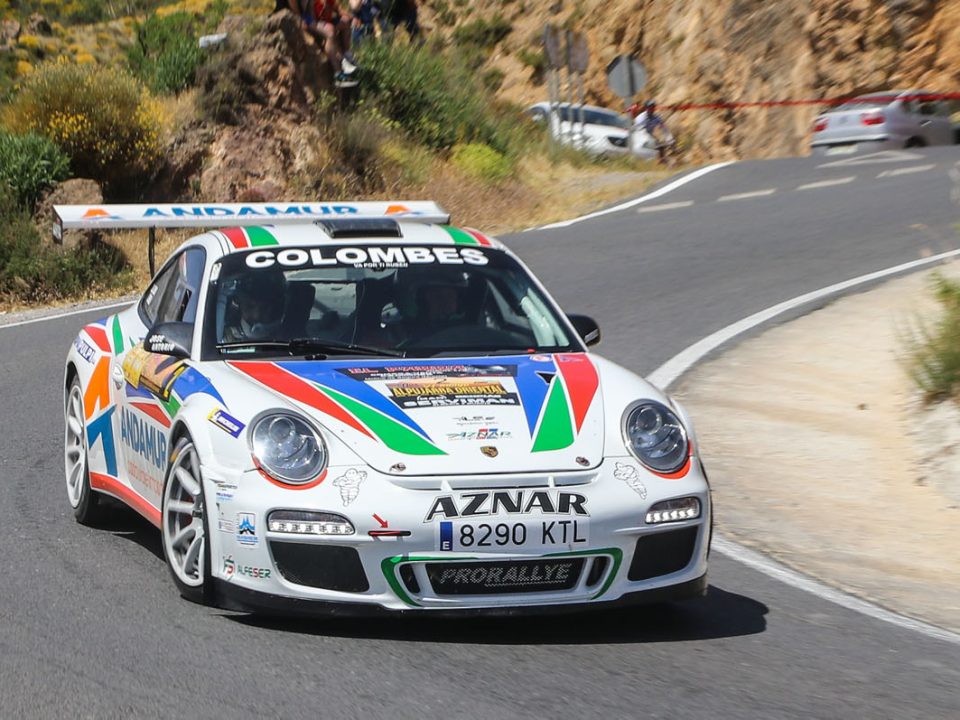 Aznar, con Porsche, consiguió imponerse en el Rallye de la Alpujarra Oriental.