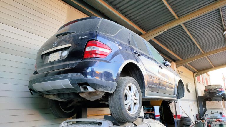 Mercedes ML320 CDI en Autodesguace CAT La Mina.