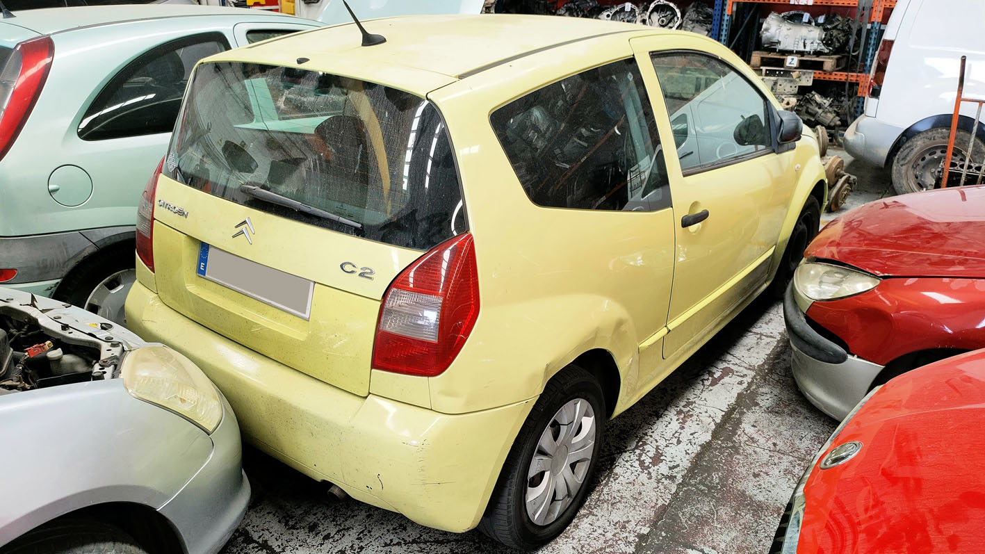 Citroën C2 en Autodesguace CAT La Mina.