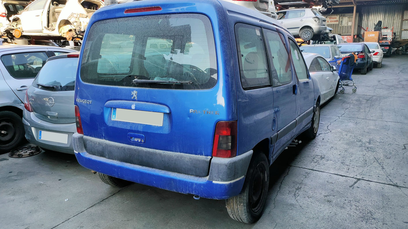 Piezas de desguace del Peugeot Partner.