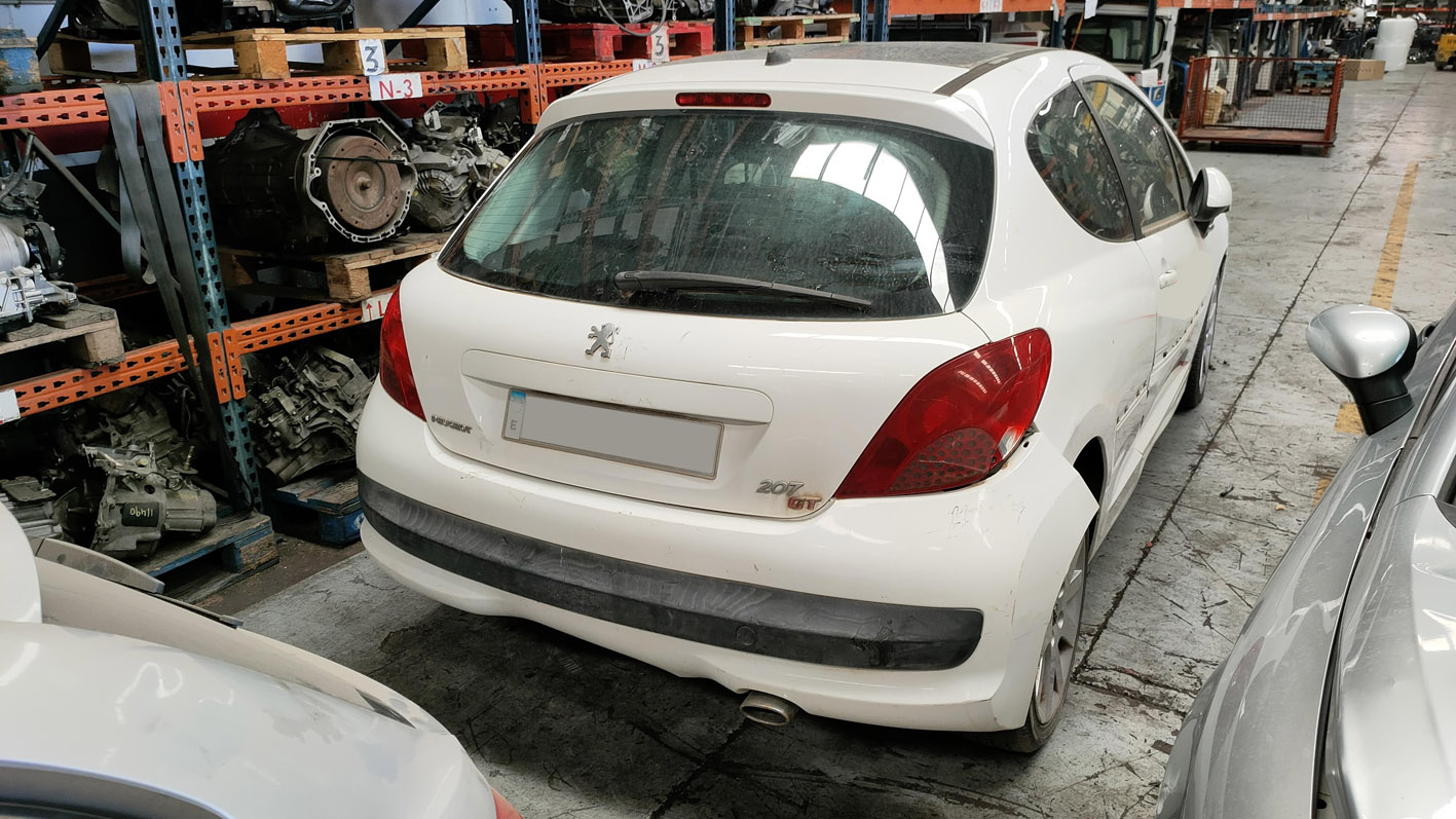 Peugeot 207 en Autodesguace CAT La Mina.