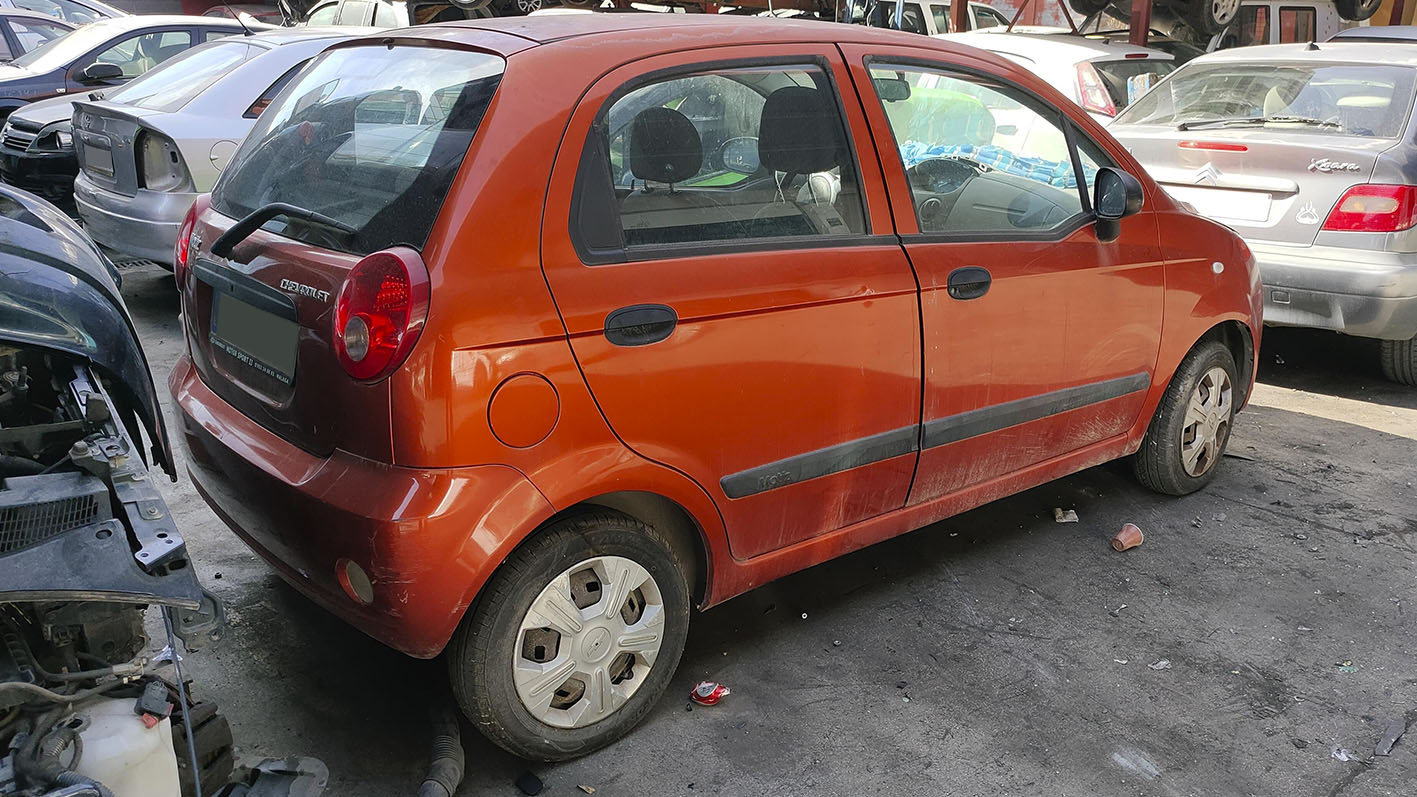 Chevrolet Matiz en Autodesguace CAT La Mina.