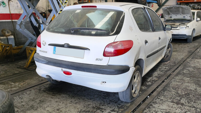 Peugeot 206 en Autodesguace CAT La Mina.