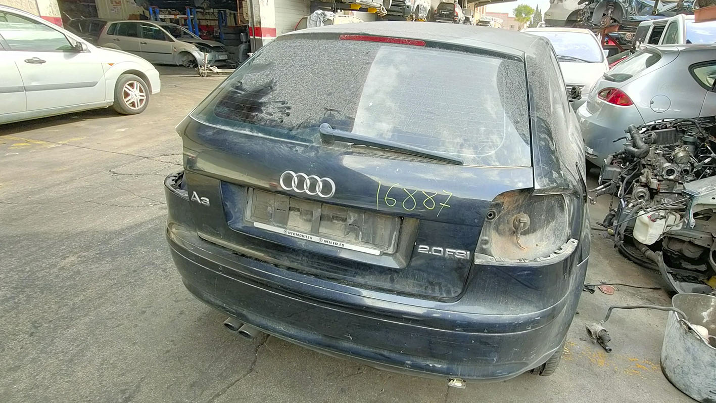 Audi A3 en Autodesguace CAT La Mina.