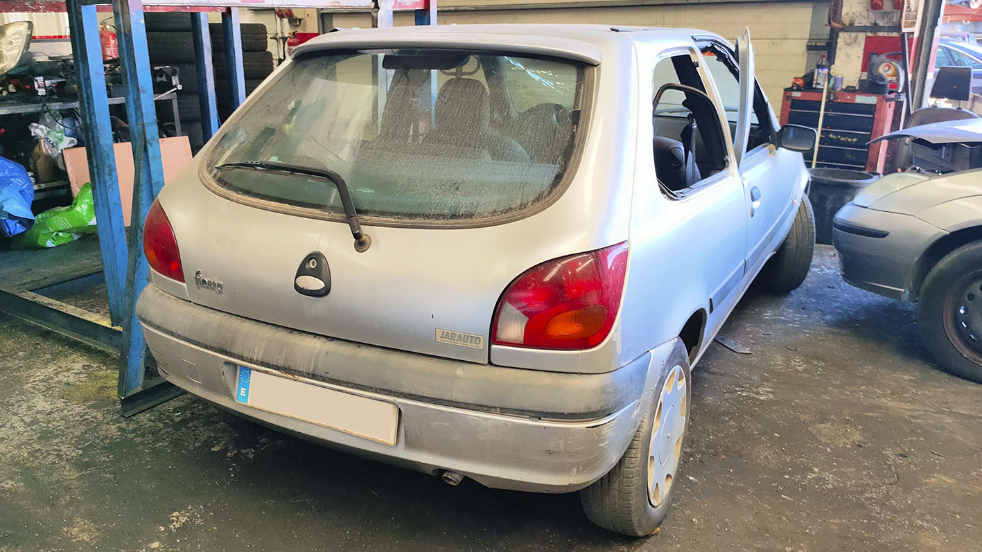 Ford Fiesta en Autodesguace CAT La Mina.