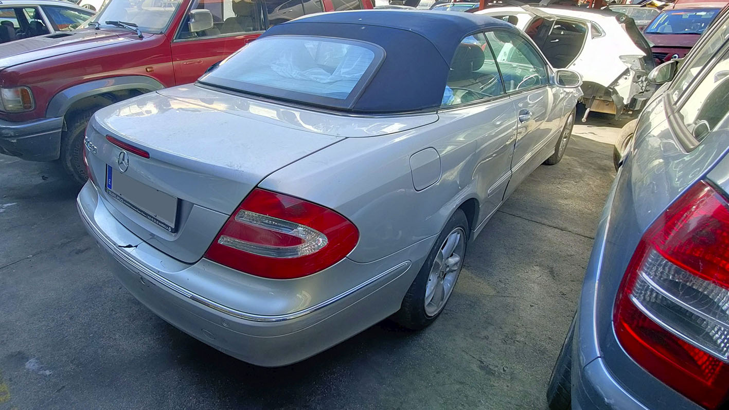 Mercedes CLK 240 Cabrio en Autodesguace CAT La Mina.