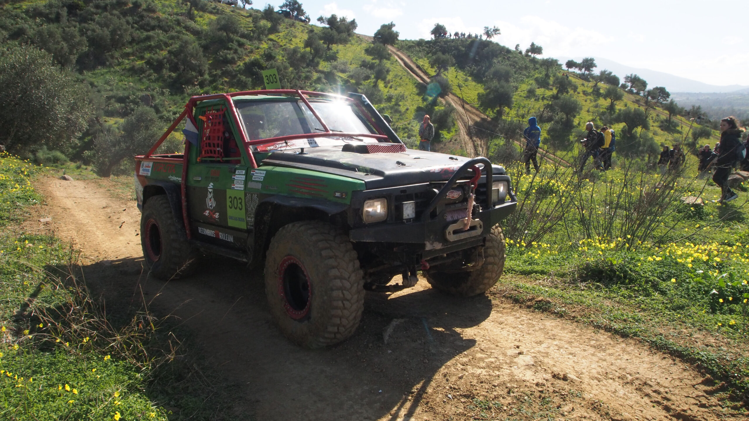 Equipo CAEX 4x4 en Pizarra.