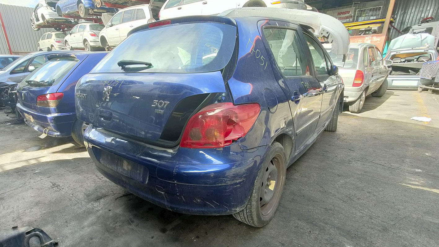 Peugeot 307 en Autodesguace CAT La Mina.