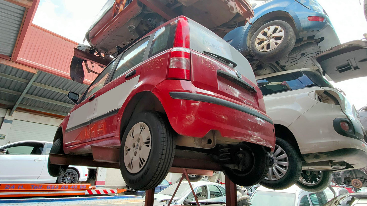 Fiat Panda en Autodesguace CAT La Mina.