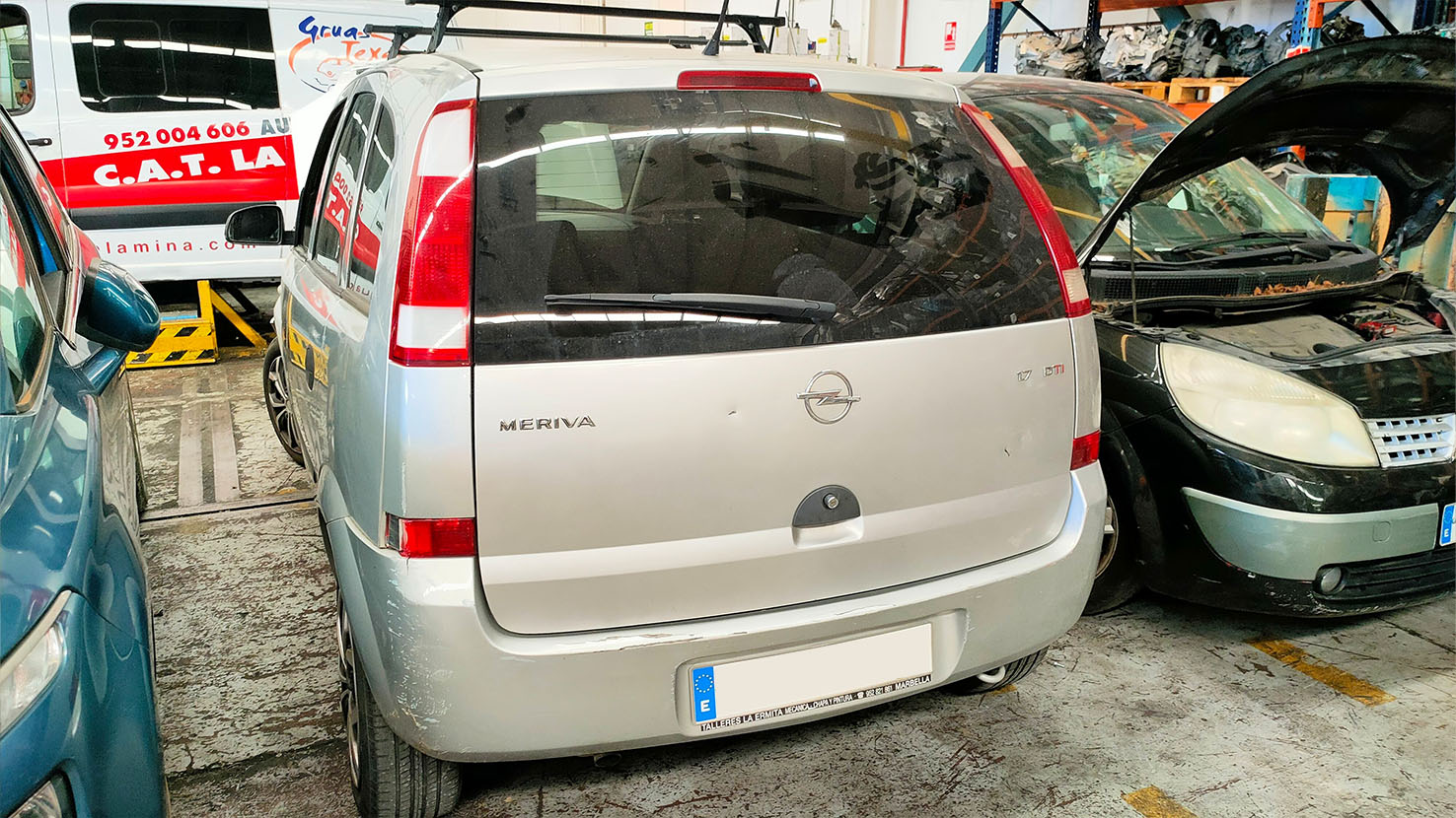 Opel Meriva en Autodesguace CAT La Mina.