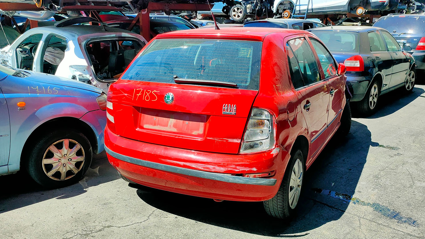 Skoda Fabia en Autodesguace CAT La Mina.