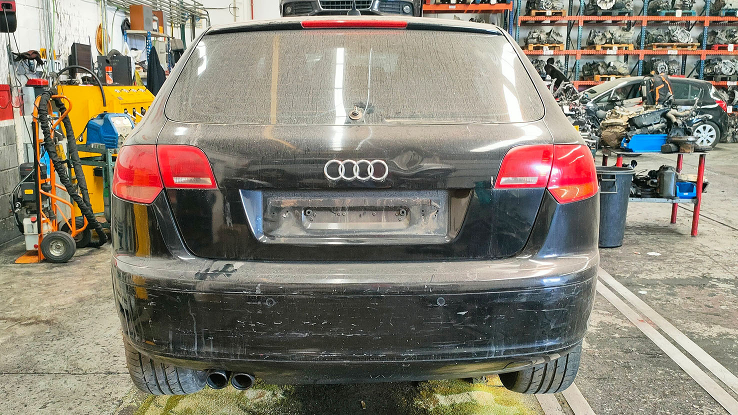 Audi A3 en Autodesguace CAT La Mina.