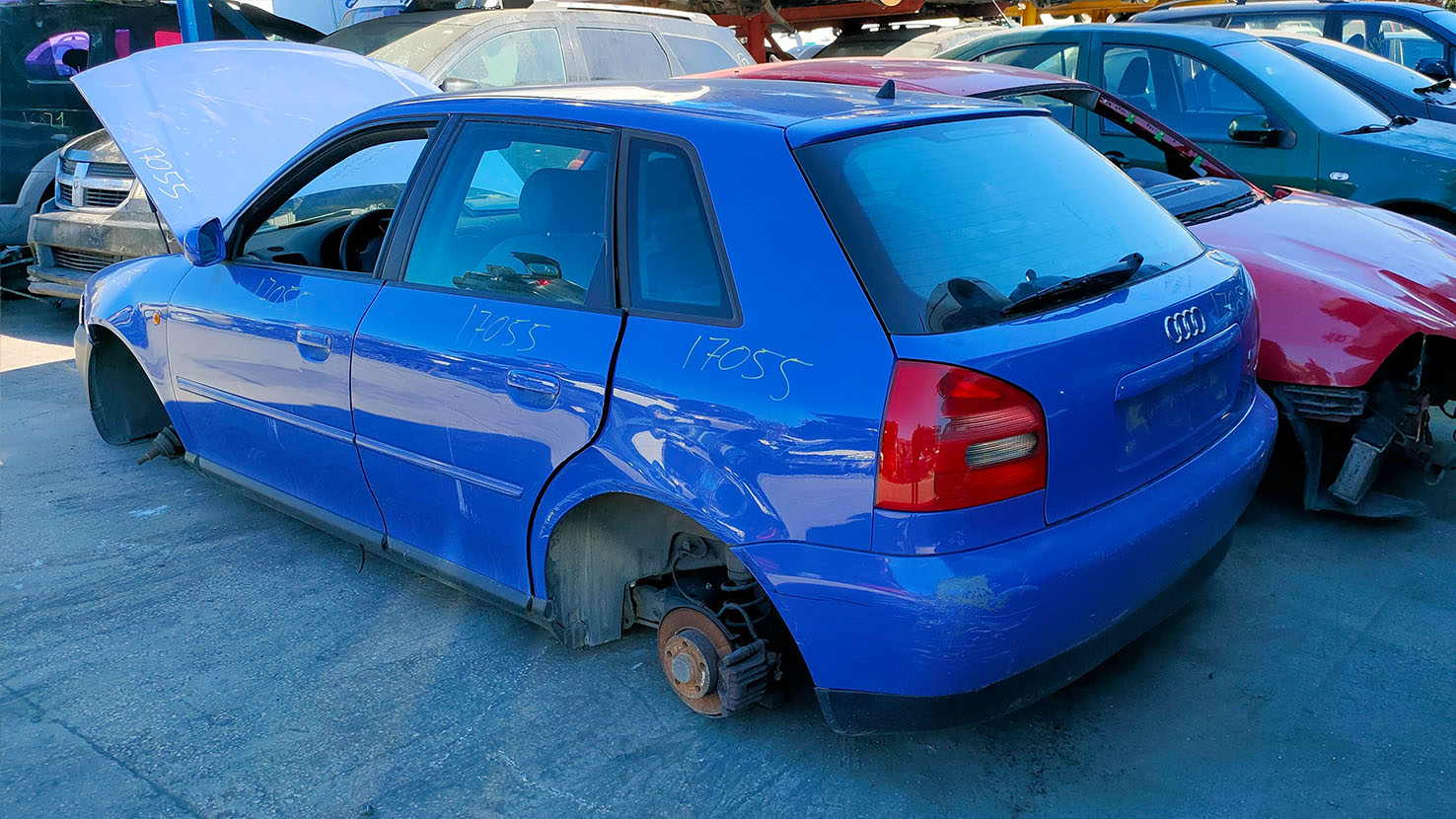 Audi A3 en Autodesguace CAT La Mina.