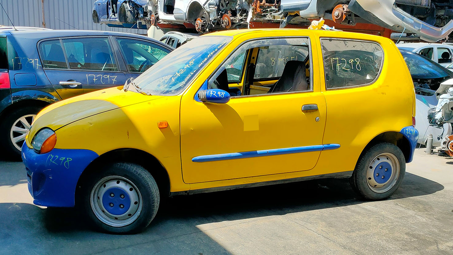 Fiat Seicento en Autodesguace CAT La Mina.