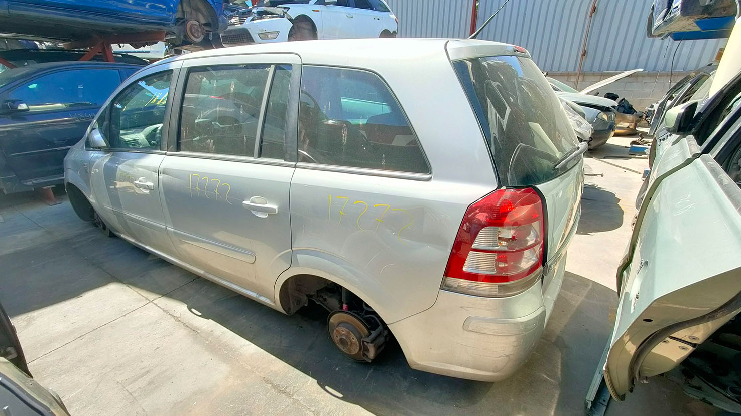 Opel Zafira en Autodesguace CAT La Mina.