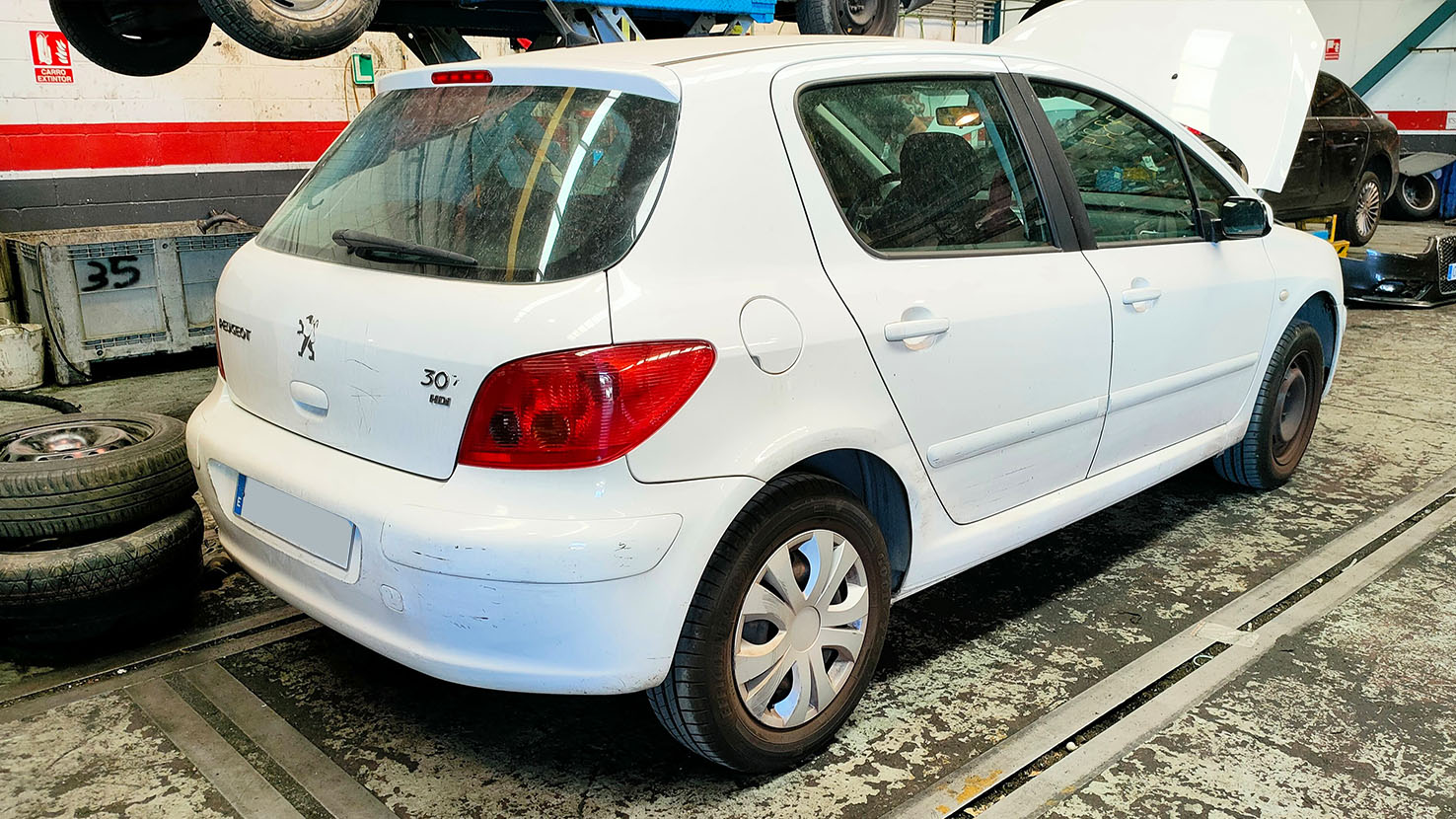 Peugeot 307 en Autodesguace CAT La Mina.