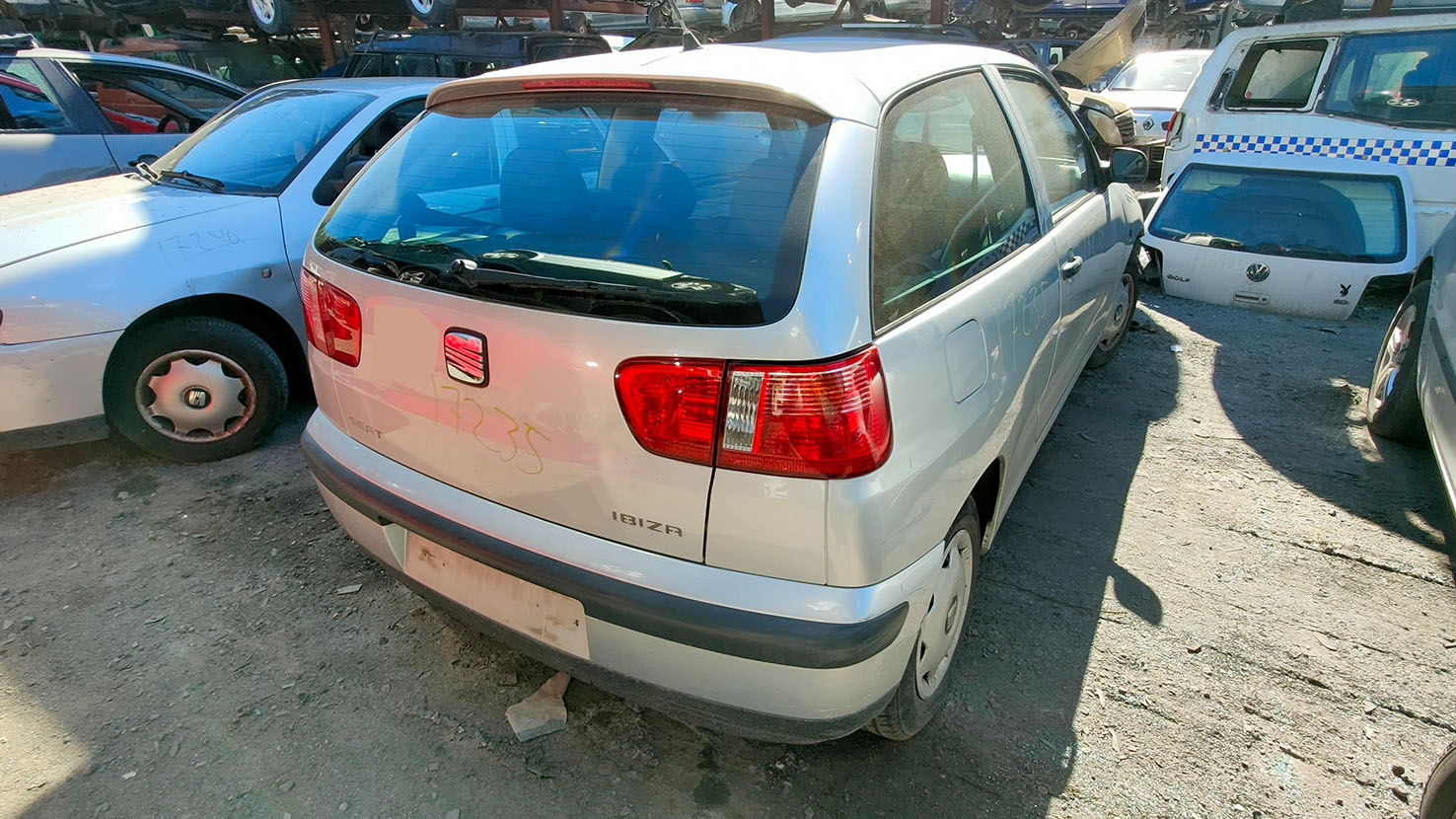 Seat Ibiza en Autodesguace CAT La Mina.