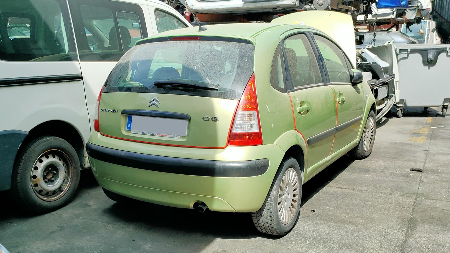 Citroën C3 en Autodesguace CAT La Mina.