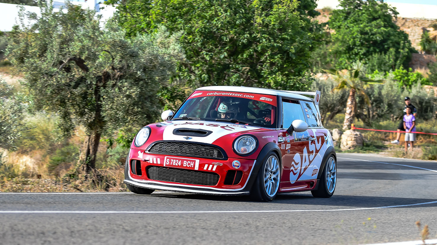 Mini en el Rally Crono de Níjar 2023.