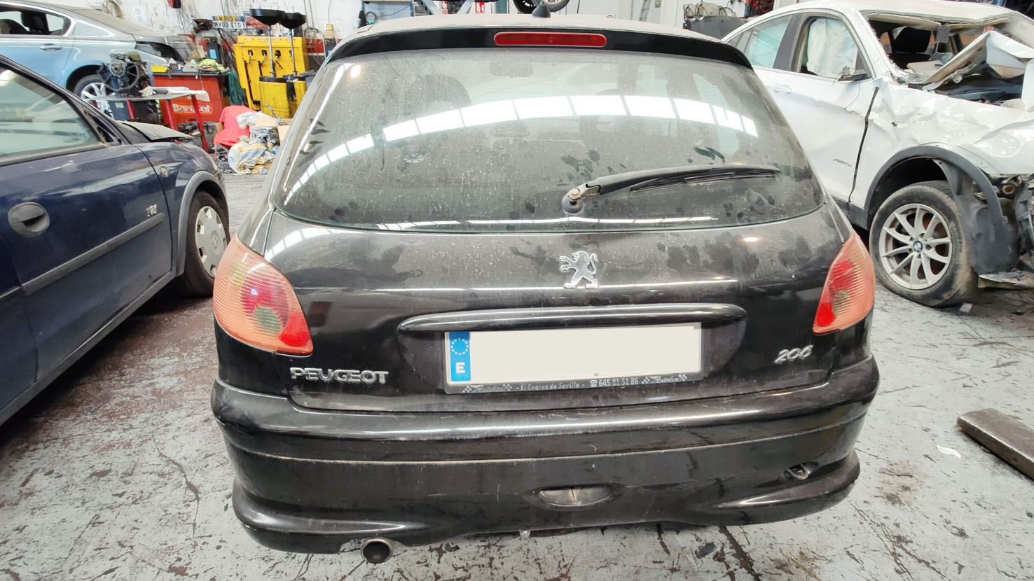 Peugeot 206 en Autodesguace CAT La Mina.