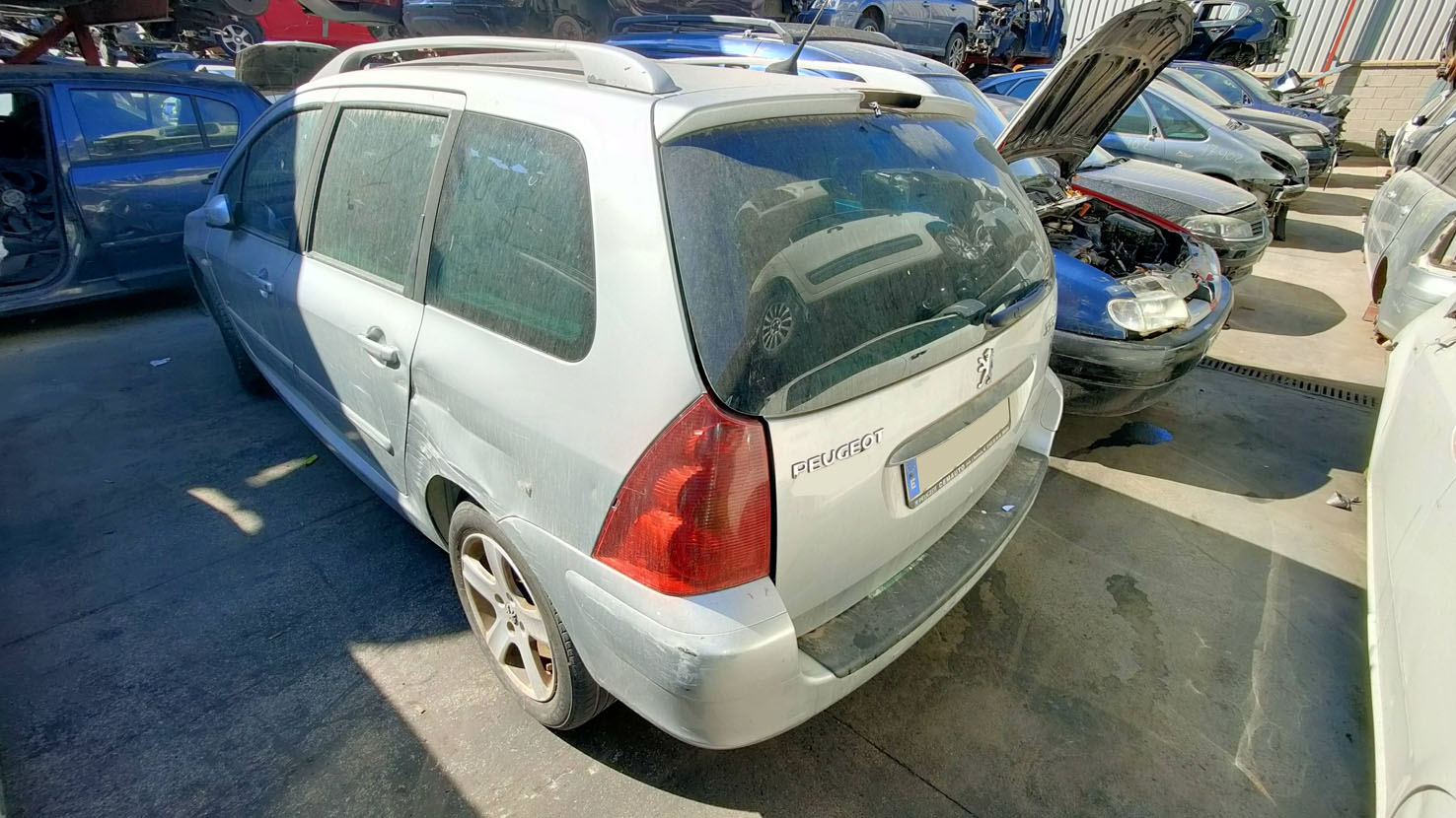 Peugeot 307 en Autodesguace CAT La Mina.