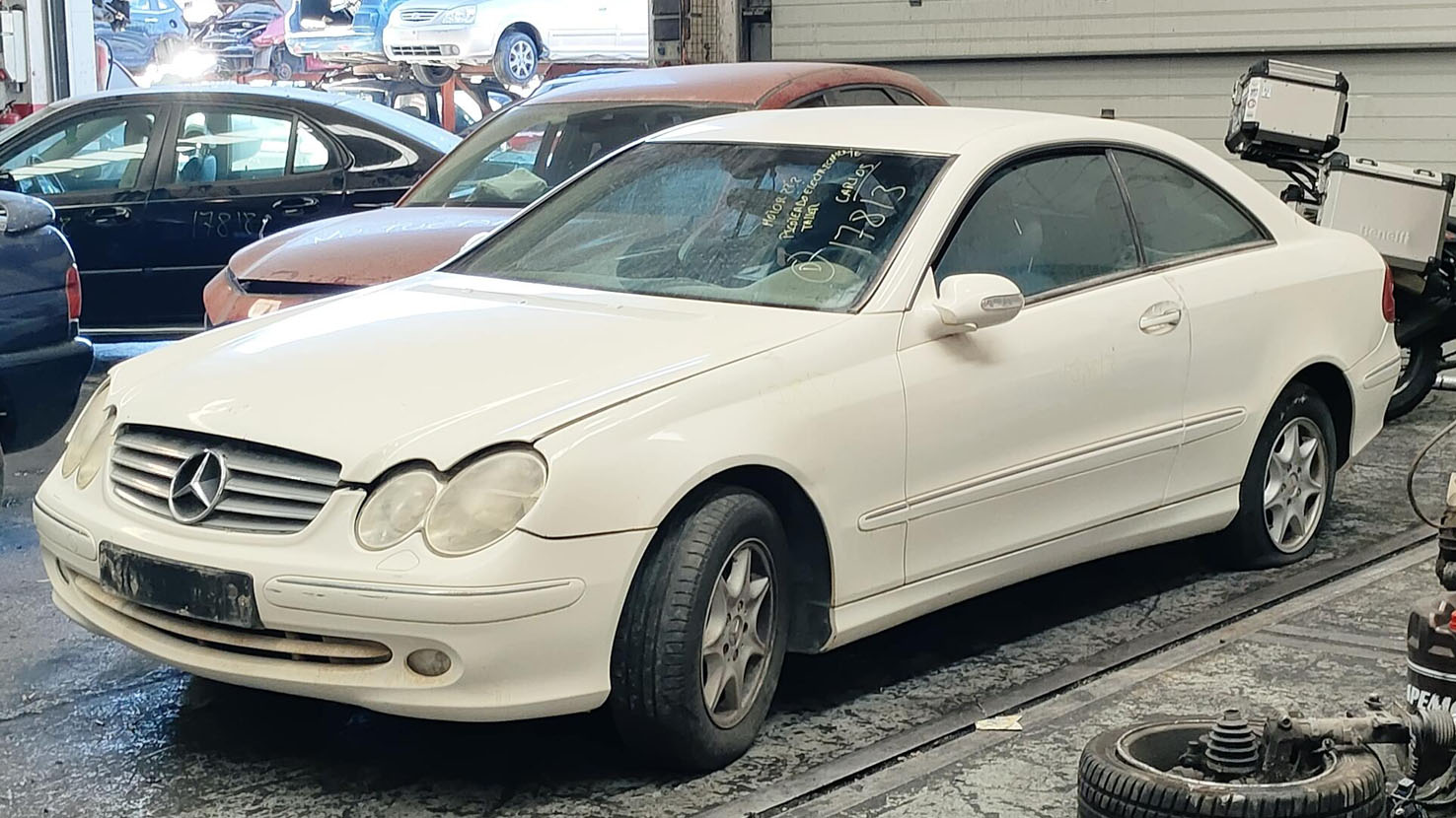 Mercedes Clase C Coupé en Autodesguace CAT La Mina.