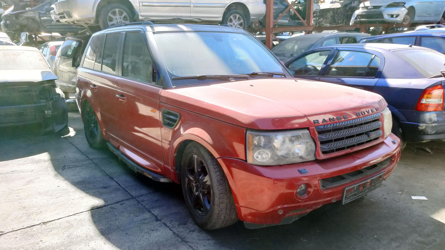 Range Rover Sport en Autodesguace CAT La Mina.