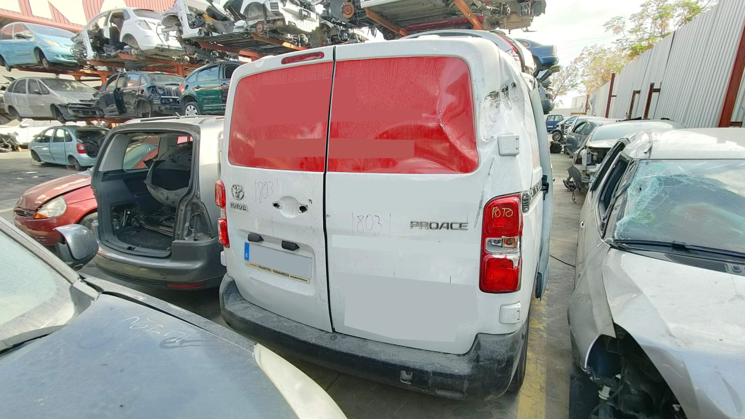 Toyota Proace en Autodesguace CAT La Mina.