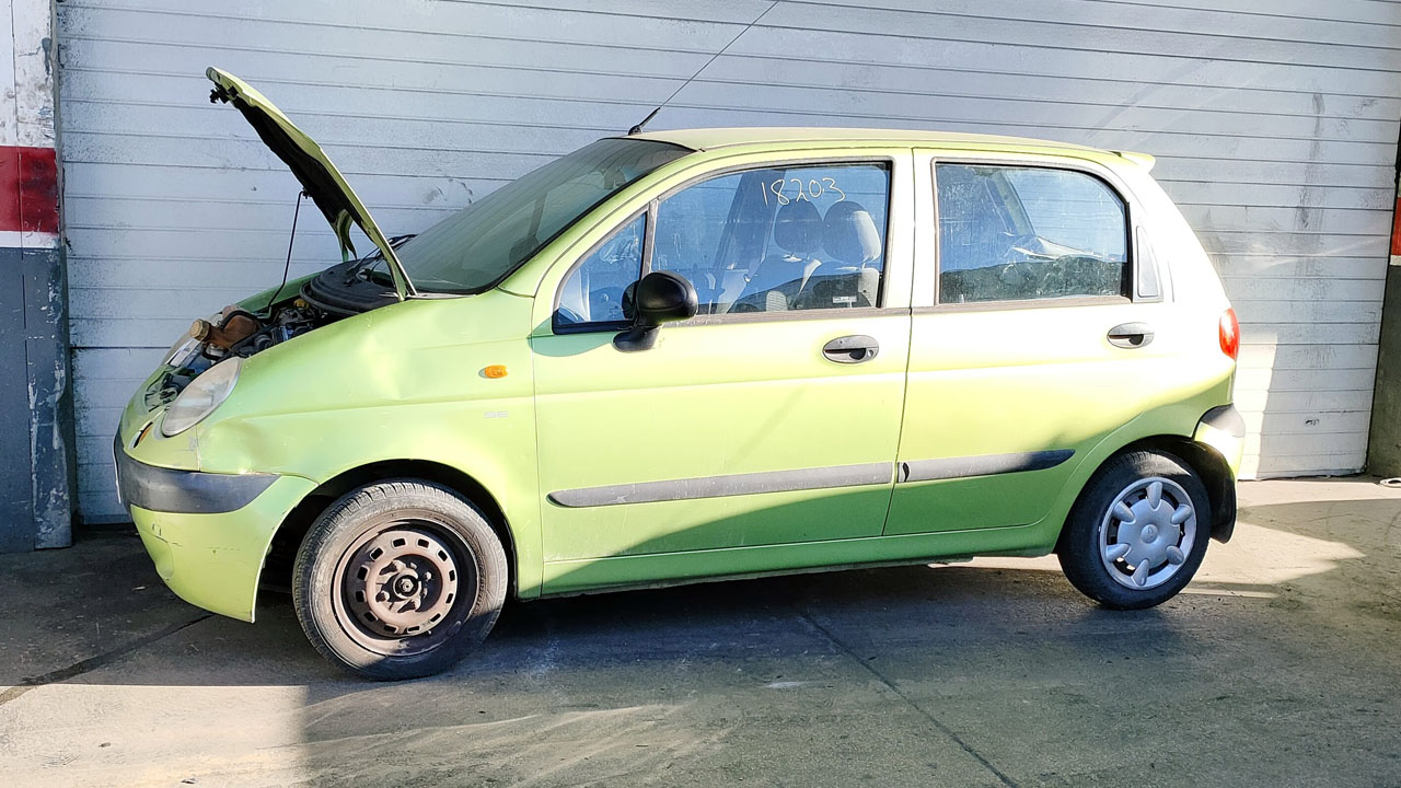 Daewoo Matiz en Autodesguace CAT La Mina.