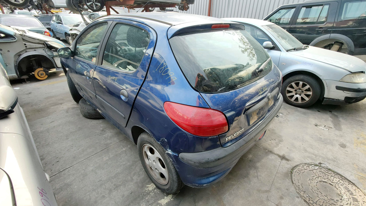 Peugeot 206 en Autodesguace CAT La Mina.