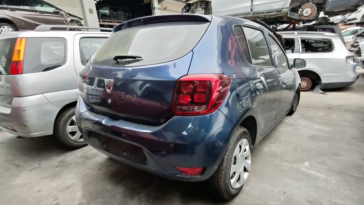 Dacia Sandero en Autodesguace CAT La Mina.