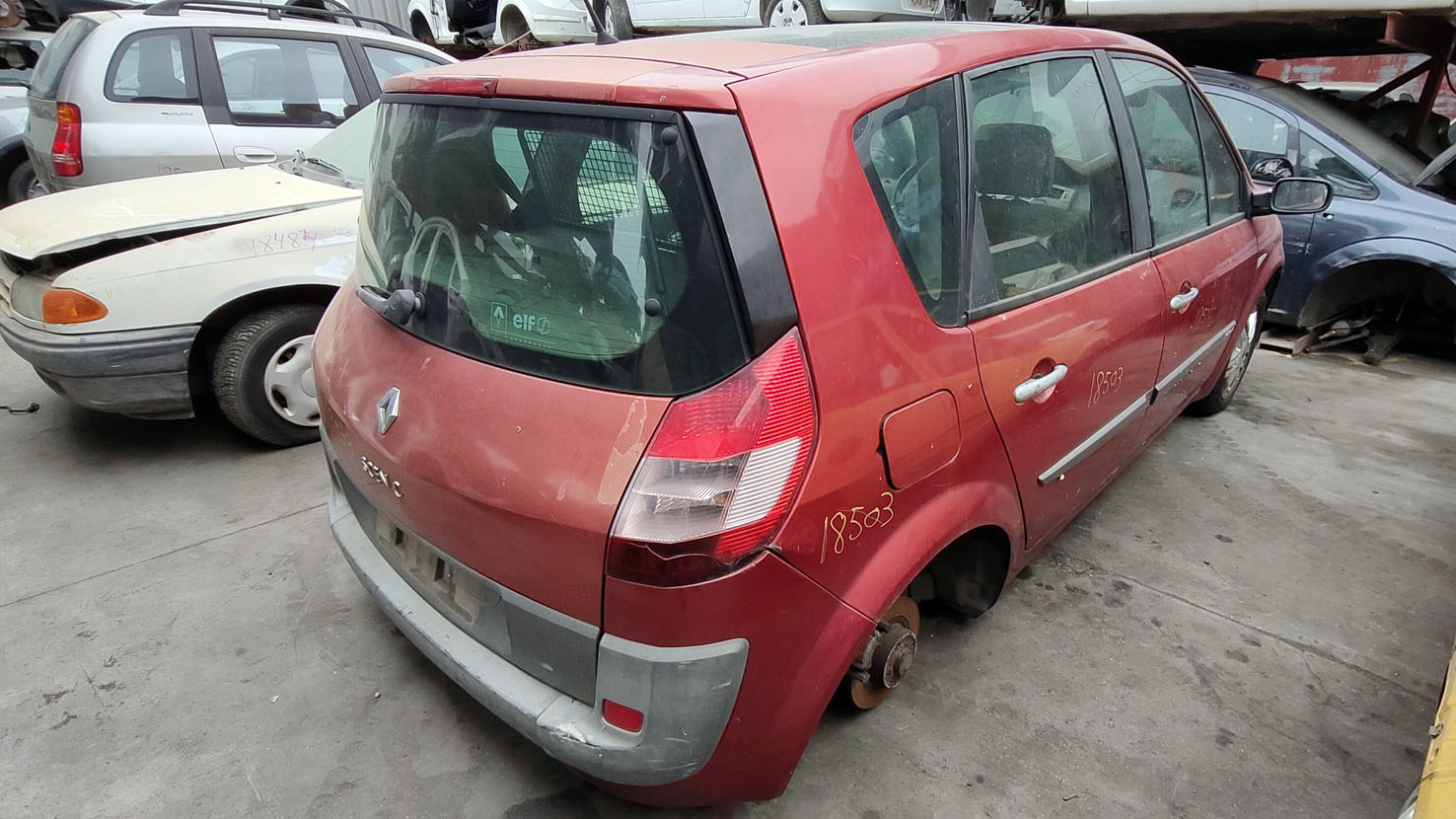 Renault Scenic en Autodesguace CAT La Mina.