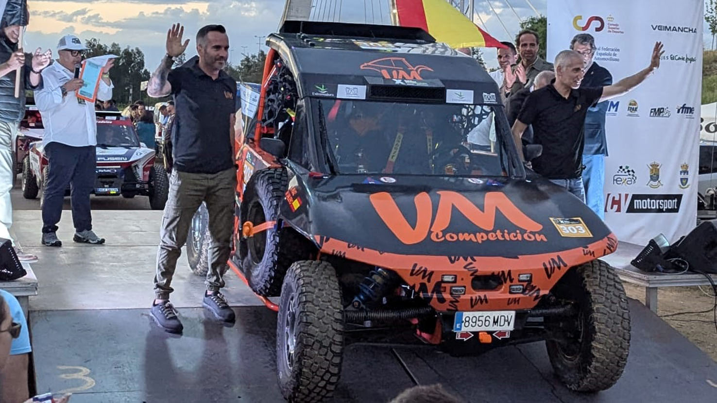 Baja Extremadura Carlos Ruiz y Miguel Valero.